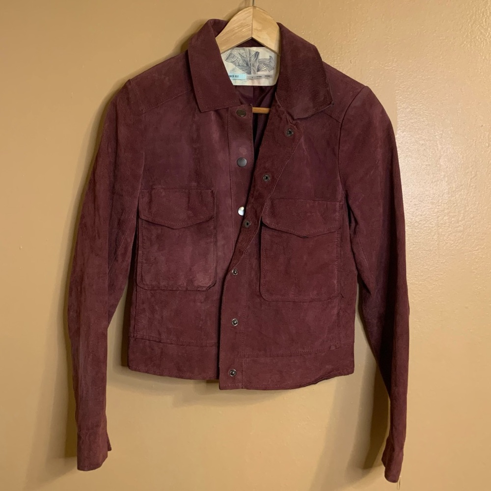 Suede Trucker Jacket